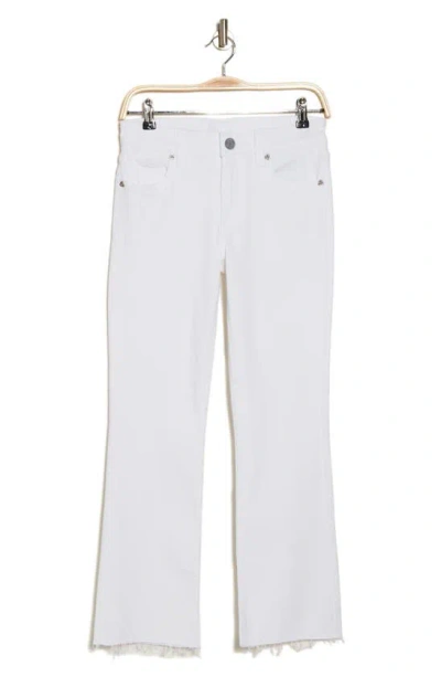 Kut From The Kloth Nikki Kick Flare Jeans In Optic White