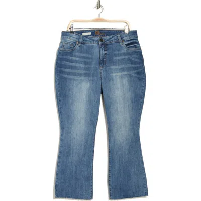 Kut From The Kloth Nikki Kick Flare Jeans In Blue