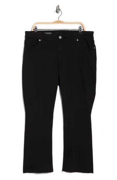 Kut From The Kloth Nikki Mid Rise Ankle Jeans In Black