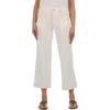 Kut From The Kloth Patch Pocket Crop Wide Leg Jeans In White