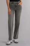 Kut From The Kloth Pattie High Waist Straight Leg Jeans In Gray