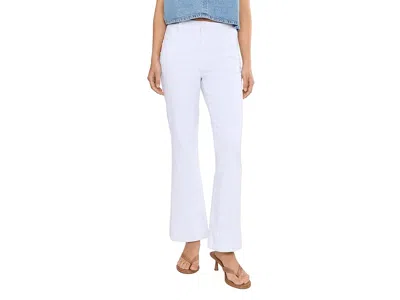 Kut From The Kloth Petite Stella High-rise Fab Ab Flare Women's Jeans Optic White: 2p 28