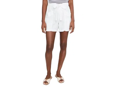 Kut From The Kloth Preston High-rise Linen Shorts Women's Shorts White: Sm One Size
