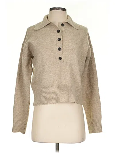 Pre-owned Kut From The Kloth Pullover Sweater In Tan