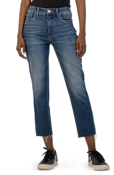 Kut From The Kloth Rachael Fab Ab Crop Mom Jeans In Explore