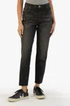 Kut From The Kloth Rachael High Rise Fab Ab Mom Jean In Distinguish Wash In Multi