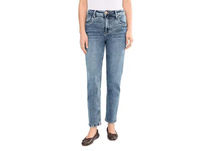 Kut From The Kloth Rachael High Rise Fab Ab Mom Jean Regular Hem In Blue