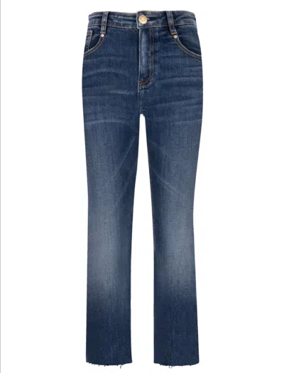 Kut From The Kloth Rachael High Rise Mom Jean In Explore Wash In Blue