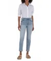 Kut From The Kloth Sienna Baggy Boyfriend Cropped Jeans In Honesty In Multi