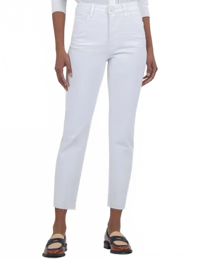 Kut From The Kloth Rachael High Rise Mom Jeans In Optic White