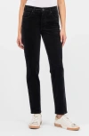 Kut From The Kloth Rachael High Waist Corduroy Mom Jeans In Black