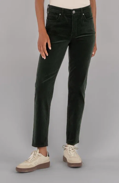 Kut From The Kloth Rachael High Waist Corduroy Mom Jeans In Black