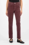 Kut From The Kloth Rachael High Waist Corduroy Mom Jeans In Mauve