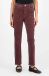 Kut From The Kloth Rachael High Waist Corduroy Mom Jeans In Mauve