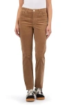 Kut From The Kloth Rachael High Waist Corduroy Mom Jeans In Tobacco