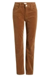 Kut From The Kloth Rachael High Waist Corduroy Mom Jeans In Tobacco