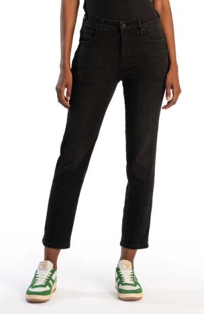 Kut From The Kloth Rachael High Waist Crop Mom Jeans In Uplifting