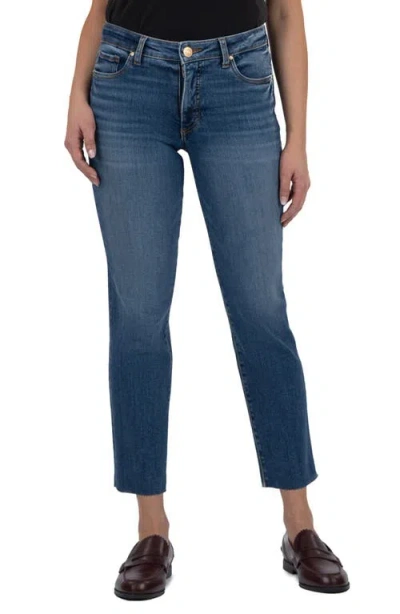 Kut From The Kloth Rachael High Waist Straight Leg Jeans In Multi