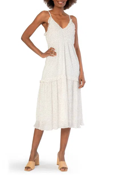 Kut From The Kloth Rebecca Pleat Midi Dress In White