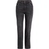 Kut From The Kloth Reese Fab Ab Seamed High Waist Ankle Slim Straight Leg Jeans In Create