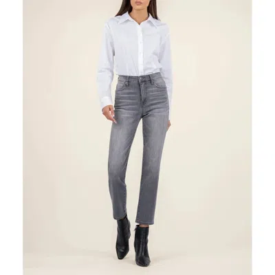 Kut From The Kloth Reese High Rise Ankle Jean In Grey