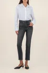 Kut From The Kloth Reese High Rise Fab Pants In Create W/ Grey Base Wash In Multi
