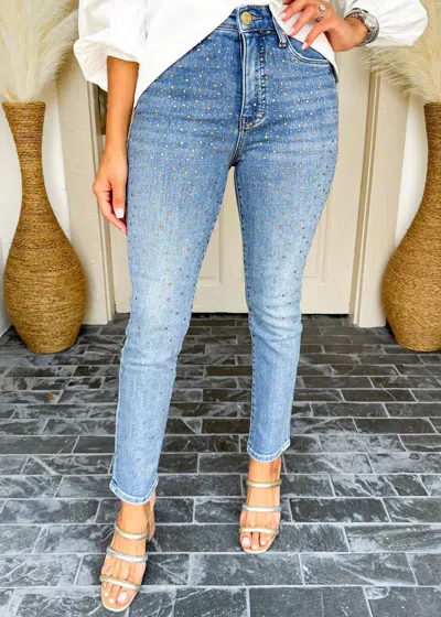 Kut From The Kloth Reese High Rise Jeans In Blue