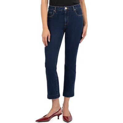 Kut From The Kloth Reese High Waist Ankle Straight Leg Jeans In Harness