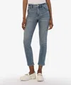Kut From The Kloth Mia High Rise Fab Ab Slim Fit Jean In Attributes Wash In Multi
