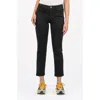 Kut From The Kloth Reese Seamed High Waist Ankle Slim Straight Leg Utility Jeans In Marine