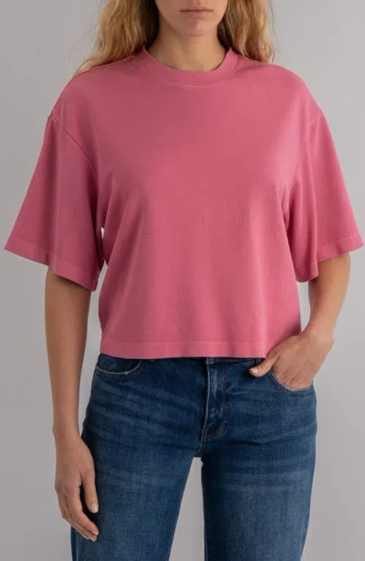 Kut From The Kloth Reina Boxy T-shirt In Red
