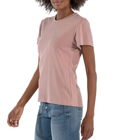 Kut From The Kloth Remington Relaxed Fit T-shirt In Mauve Rose In Multi