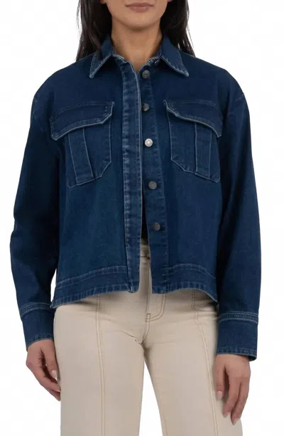 KUT FROM THE KLOTH REMY DENIM JACKET IN MOTIVATE