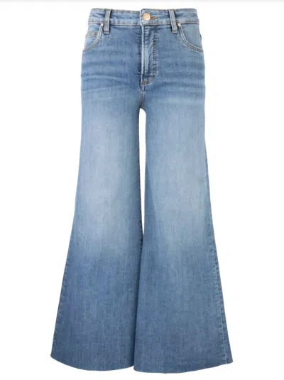 Kut From The Kloth Ryan Fab Ab Wide Leg Jean In Adaptability In Multi