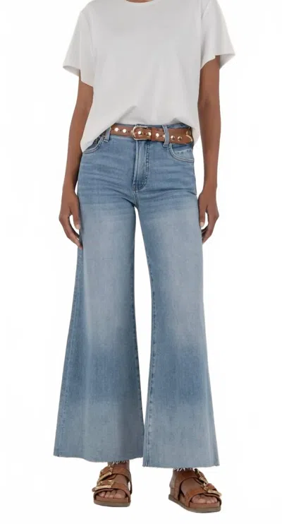 Kut From The Kloth Ryan High Risefab Ab Jeans In Light Wash In Blue