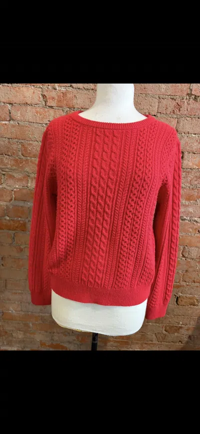 Kut From The Kloth Scoop Neck Sweater In Red