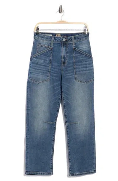 Kut From The Kloth Shay Barrel Jeans In Blue