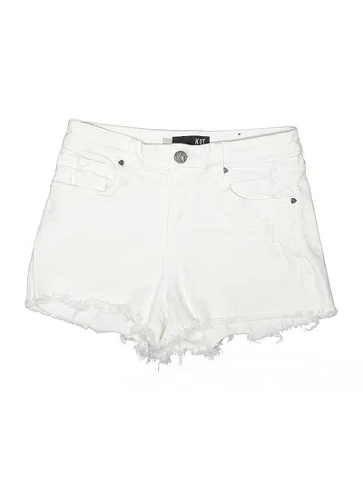 Pre-owned Kut From The Kloth Shorts In White