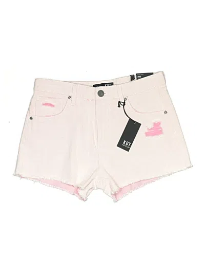 Pre-owned Kut From The Kloth Shorts In White