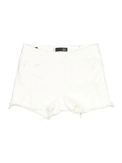 Pre-owned Kut From The Kloth Shorts In White