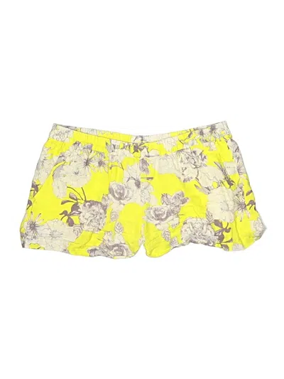 Pre-owned Kut From The Kloth Shorts In Yellow