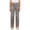 KUT FROM THE KLOTH KUT FROM THE KLOTH SIENNA COATED HIGH WAIST WIDE LEG JEANS