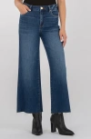 Kut From The Kloth Sienna Cuffed High Waist Relaxed Straight Leg Jeans In Blue