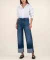 Kut From The Kloth Sienna High Rise Leg Roll Jean In Unspeakable
