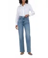 Kut From The Kloth Sienna High Rise Wide Leg Jeans In Decisive In Blue