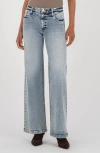 Kut From The Kloth Sienna High Waist Relaxed Straight Leg Jeans In Blue