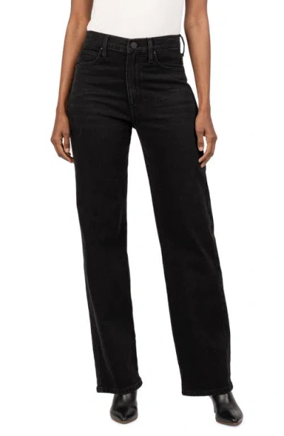 Kut From The Kloth Sienna High Waist Wide Leg Jeans In Conquering
