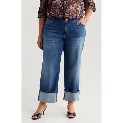 Kut From The Kloth Sienna High Waist Wide Leg Jeans In Unspeakable