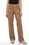 Shop Kut From The Kloth Sienna High Waist Wide Leg Utility Pants In Khaki