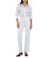 Kut From The Kloth Sienna Wide Leg Pants In Optic White In White